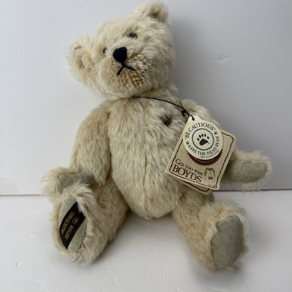 Boyds Bear Teddy B Bear plush Bear / RETIRED / #50004 / Preowned w/tags - Picture 1 of 12